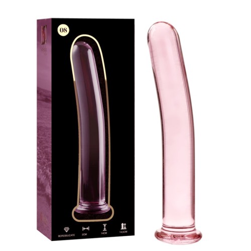 Serie Nebula Dildo Cristal Transparente 14.5 Cm