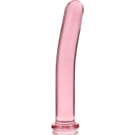 Dildo Cristal Rosa Pequeño Nebula para Exploración Suave