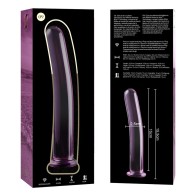 Small Pink Glass Nebula Dildo for Gentle Exploration