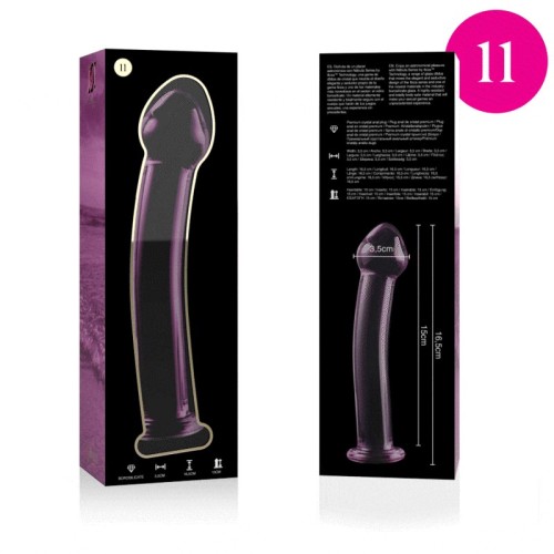 Model 11 Pink Crystal Dildo