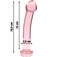 Model 11 Pink Crystal Dildo