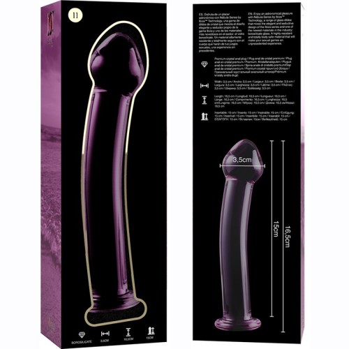 Model 11 Pink Crystal Dildo