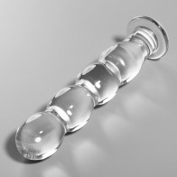 Modelo 10 Dildo Cristal Transparente