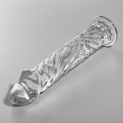 Dildo Cristal Transparente Pequeño Nebula para Placer Suave