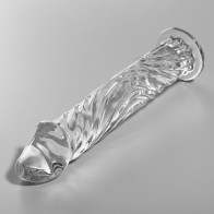 Dildo Cristal Transparente Pequeño Nebula para Placer Suave