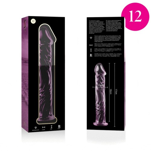 Nebula Series Model 12 Pink Crystal Dildo 17 cm