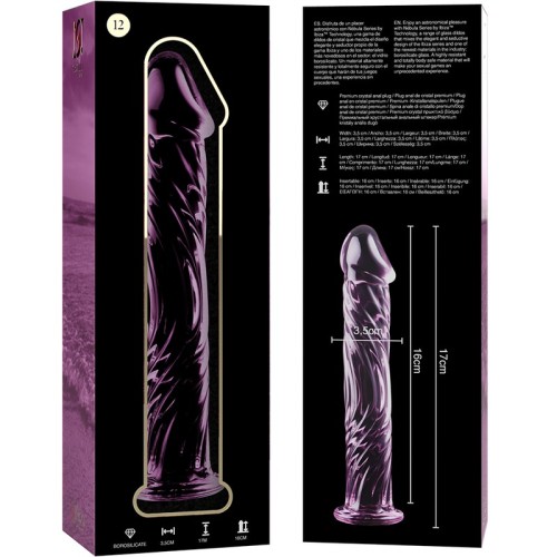 Nebula Series Model 12 Pink Crystal Dildo 17 cm