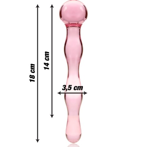 Model 13 Transparent Glass Dildo