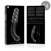 Modelo 14 Dildo Cristal Transparente 18.5 Cm