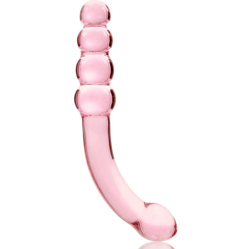 Modelo 14 Dildo Cristal Rosa 18.5 Cm