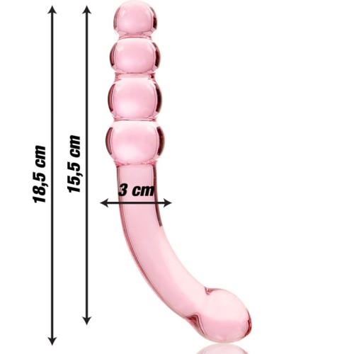 Nebula Series Model 14 Pink Crystal Dildo 18.5 cm