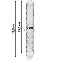 Model 15 Transparent Crystal Dildo 18.5 cm