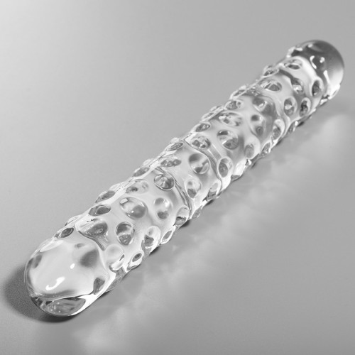 Modelo 15 Dildo Cristal Transparente 18.5 Cm