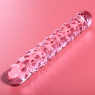 Modelo 14 Dildo Cristal Rosa 18.5 Cm