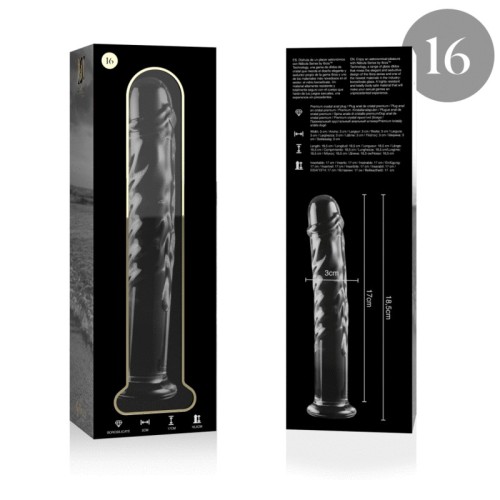 Model 16 Transparent Crystal Dildo