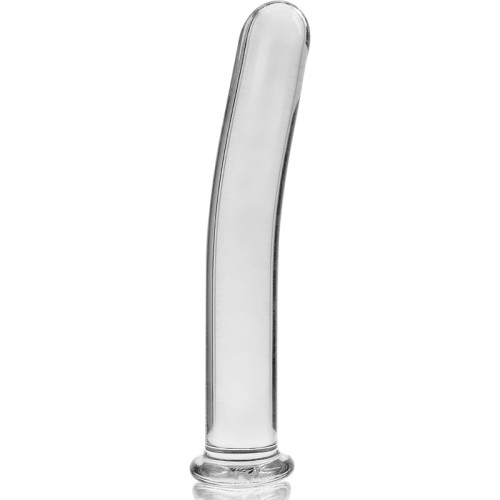 Dildo Cristal Transparente Nebula para Experiencias Sensacionales