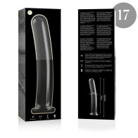 Dildo Cristal Transparente Nebula para Experiencias Sensacionales