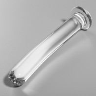 Dildo Cristal Transparente Nebula para Experiencias Sensacionales