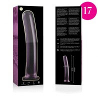 Compra Modelo 17 Dildo Cristal Rosa 18.5 Cm