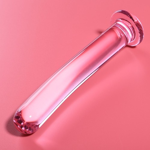 Compra Modelo 17 Dildo Cristal Rosa 18.5 Cm