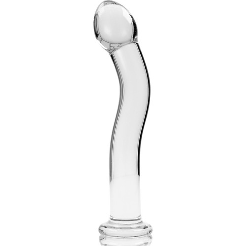 Modelo 18 Dildo Cristal Transparente 18.5 Cm