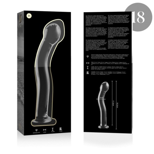 Model 18 Transparent Crystal Dildo 18.5 cm