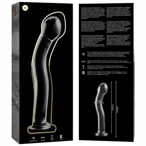 Model 18 Transparent Crystal Dildo 18.5 cm