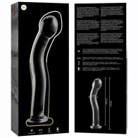 Modelo 18 Dildo Cristal Transparente 18.5 Cm