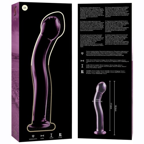 Model 18 Pink Crystal Dildo 18.5 cm