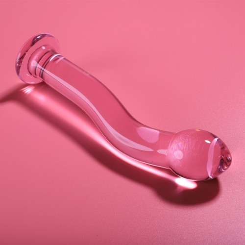 Model 18 Pink Crystal Dildo 18.5 cm