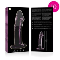 Modelo 19 Dildo Cristal Rosa