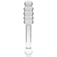 Modelo 20 Dildo Cristal Transparente