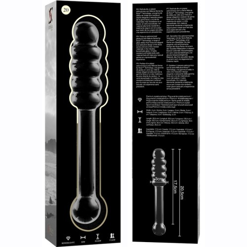 Model 20 Transparent Crystal Dildo