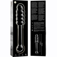 Modelo 20 Dildo Cristal Transparente