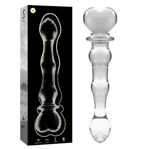 Model 21 Clear Crystal Dildo 20.5 cm