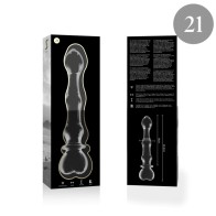 Model 21 Clear Crystal Dildo 20.5 cm