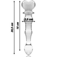 Model 21 Clear Crystal Dildo 20.5 cm