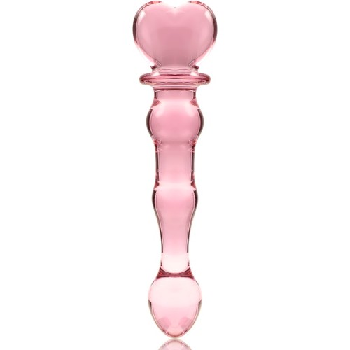 Dildo Cristal Rosa Nebula para Placer Sensacional