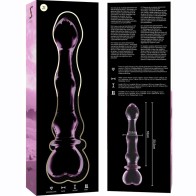 Dildo Cristal Rosa Nebula para Placer Sensacional