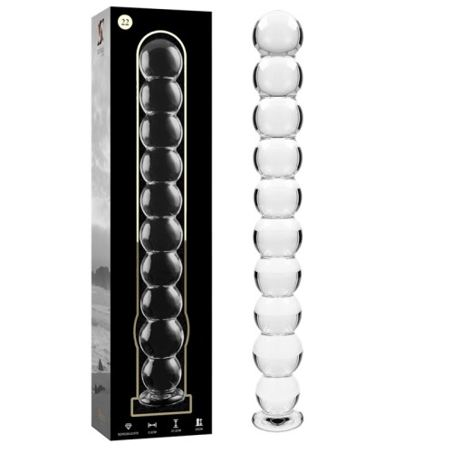 Model 22 Transparent Glass Dildo