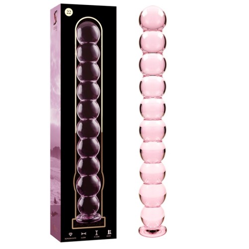 Nebula Series Pink Crystal Dildo 21.5 Cm