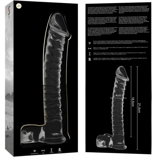 Nebula Series Transparent Dildo 21.5 Cm