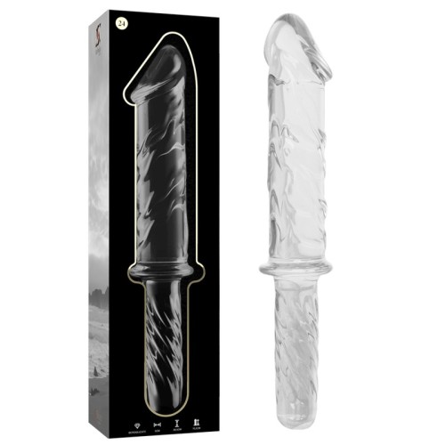 Model 24 Transparent Crystal Dildo