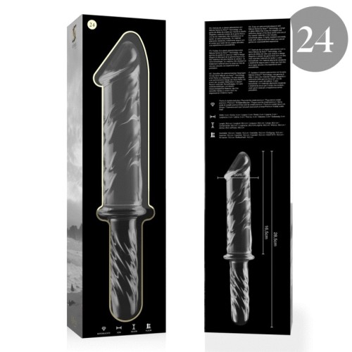 Model 24 Transparent Crystal Dildo