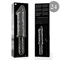 Modelo 24 Dildo Cristal Transparente