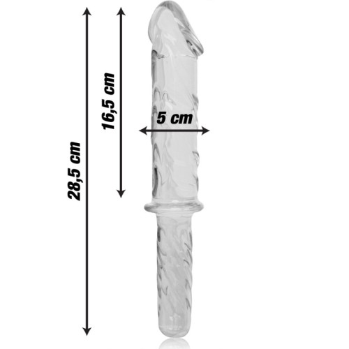 Model 24 Transparent Crystal Dildo