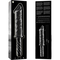 Modelo 24 Dildo Cristal Transparente