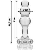 Model 1 Transparent Glass Plug