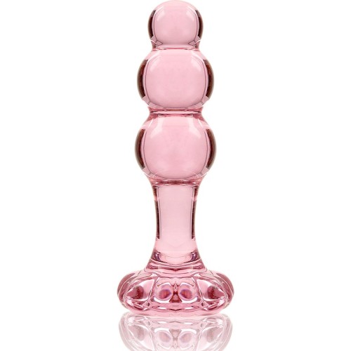 Model 1 Pink Crystal Plug