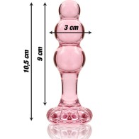 Modelo 1 Plug Cristal Rosa